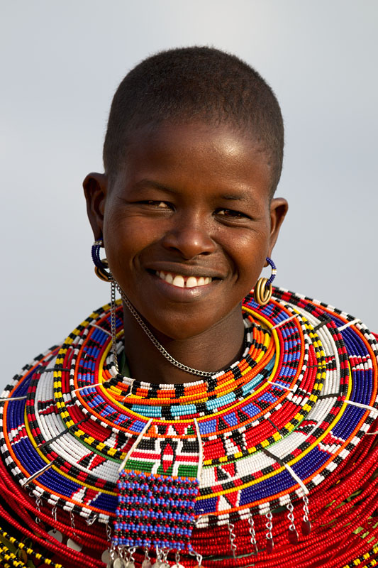 13a. Samburu woman   Kenya
